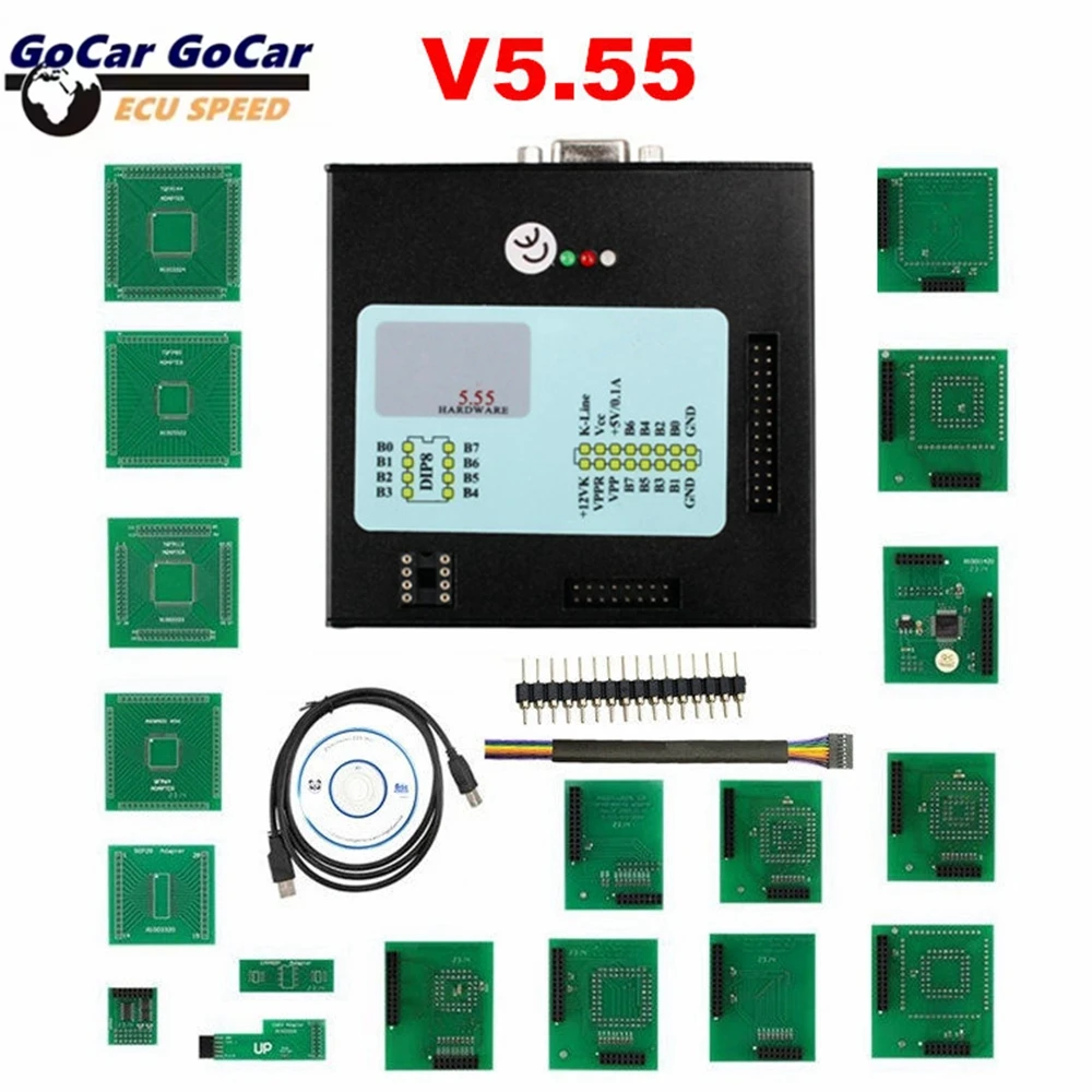 

XPROG 5.55 Black Metal Box Auto Chip Tuning XPROG-M Better Than Xprog 5.0 Stable Function Super useful car diagnostic tool