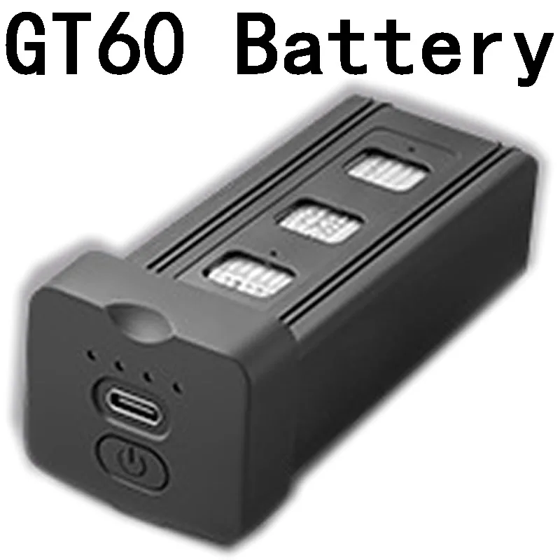 GT60 GPS Drone Foldable Brushless RC Quadcopter Spare Parts Original Lithium Battery 3.7V 2650mAh Accessories 1/2/3PCS