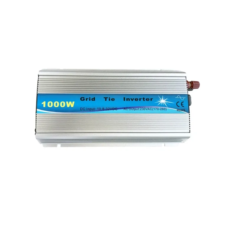 1000W Solar Grid Tie Micro Inverter 10.8-32V 22-50V DC to AC 120/230V Pure Sine Wave Inverter 1000WATT for 24V 36V Solar Panel