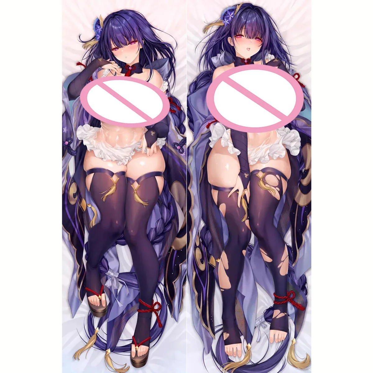 

Raiden Shogun Ei Beelzebul Dakimakura Hugging Body Pillow Case Cover Anime Genshin Impact Pillowcase Cushion Bedding Home Decor