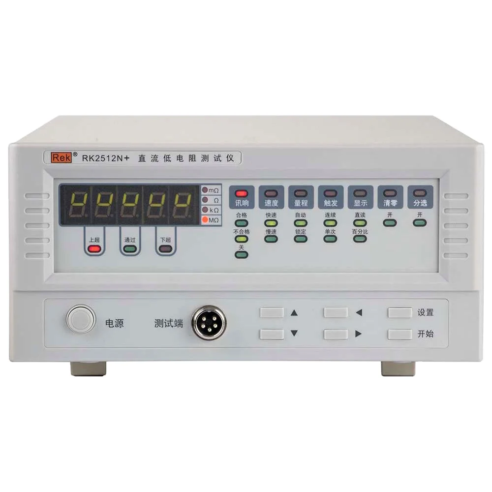 

DC Low Resistance Tester RK2512N+Test Range 1u Ohms -2M Ohms Standard RS232 Communication Interface