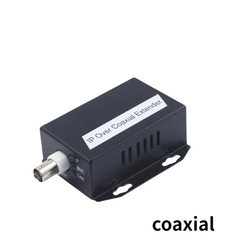 Anpwoo-extensor de transmisión de Cable Coaxial, Kit de Red HD, Ethernet, 1 piezas, para cámaras CCTV de Seguridad