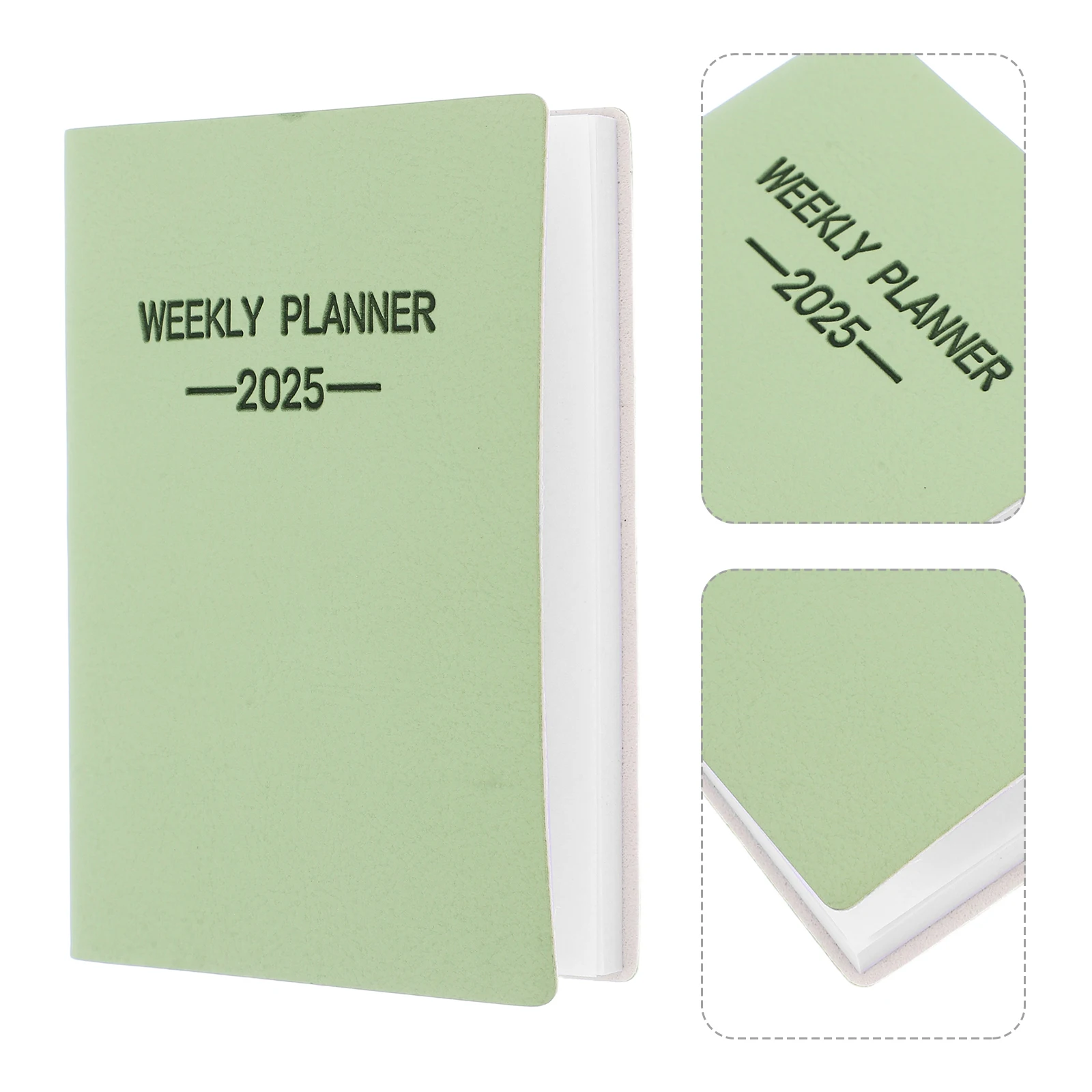 

2025 Weekly Planner Home Electronic Ideal Month Paper Note Book Office