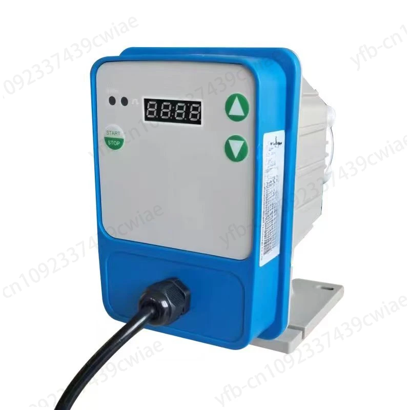 Bomba dosificadora de cloro líquido, bomba eléctrica de diafragma, electromagnética automática cuantitativa para agua de acuario