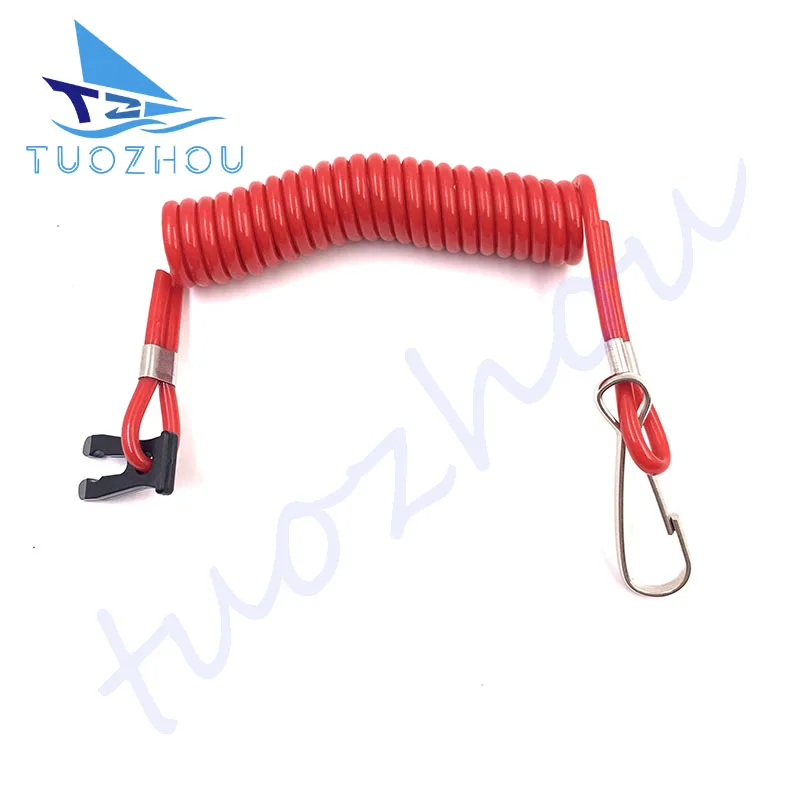 Manufacturer Wholesale Safety Lanyard cord 37823-92E01 990C0-20000 For Suzuki Remote control box stop switch 37823-92E00