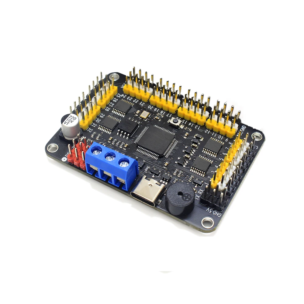 16 24 32 Channel Robot Servo Control Board Servo Motor Controller Ps2 Wireless Control USB/UART Connection Mod For Robot DIY Kit