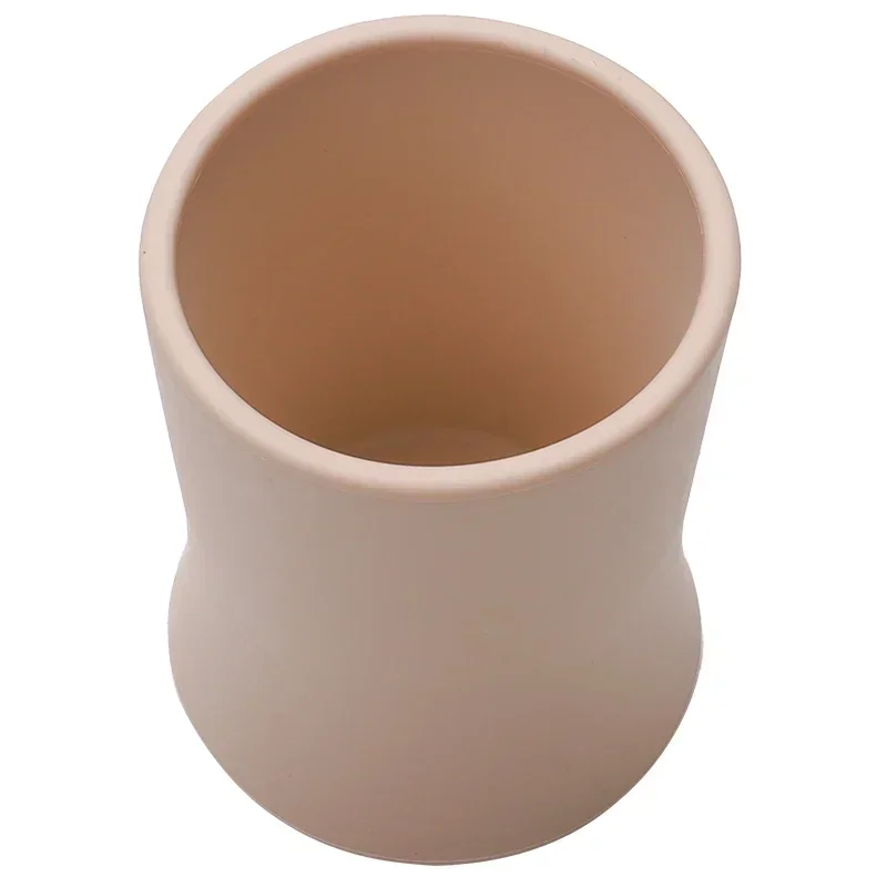 JWX-taza de silicona no tóxica para alimentación de niños pequeños, vaso de agua irrompible para entrenamiento, ecológico, superventas