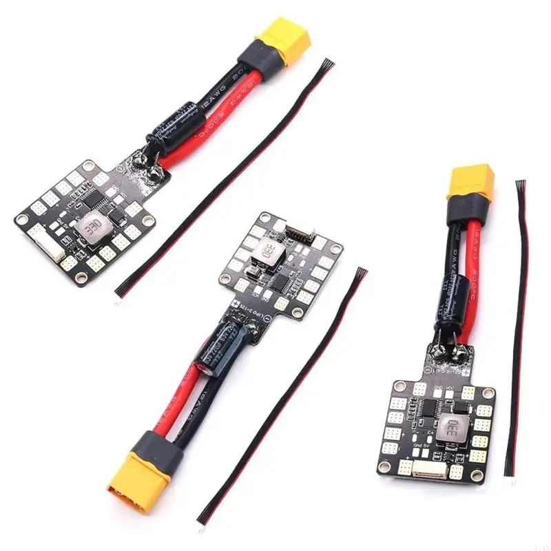 60 Power Module For 2.4.8/6C with 5.2 V Output up to 3 A, Voltages and Current Monitoring, and 6Pin JSTGH Connection K1KF