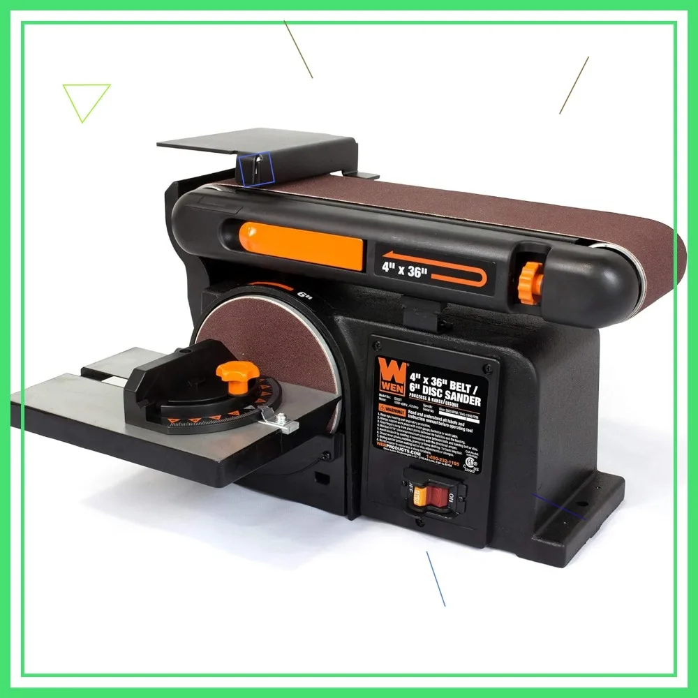 Heavy Duty Benchtop Belt and Disc Sander