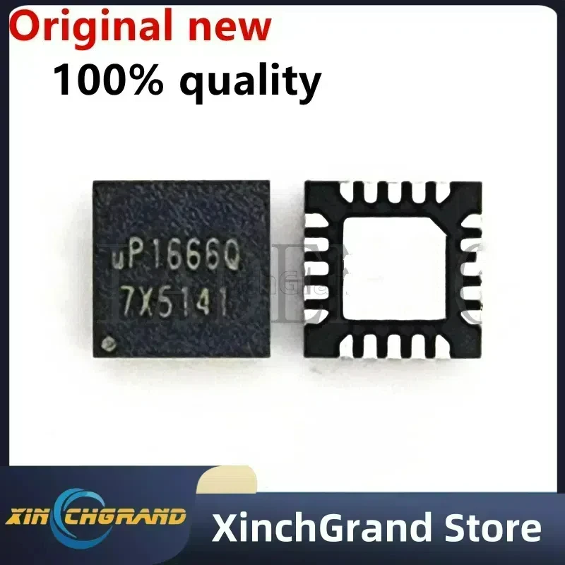 (2-5pcs)100% original New uP1666QQKF  UP1666Q UP16660 QFN20 Chipset