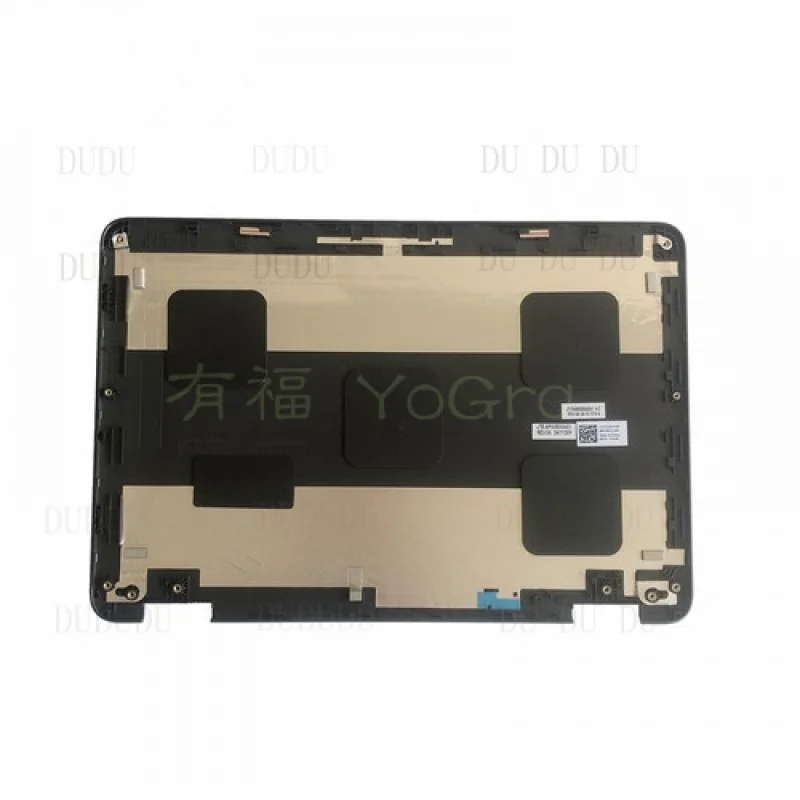 

D D New For Dell Chromebook 11 3120 LCD Back Cover Rear Lid Top Case Black 01GX48