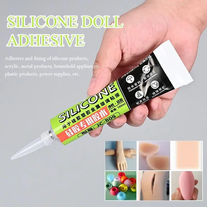 1Pcs Silicone Adhesive Sealant Glue High Viscosity for Doll Repair Home Sealing Craft Making Jobs