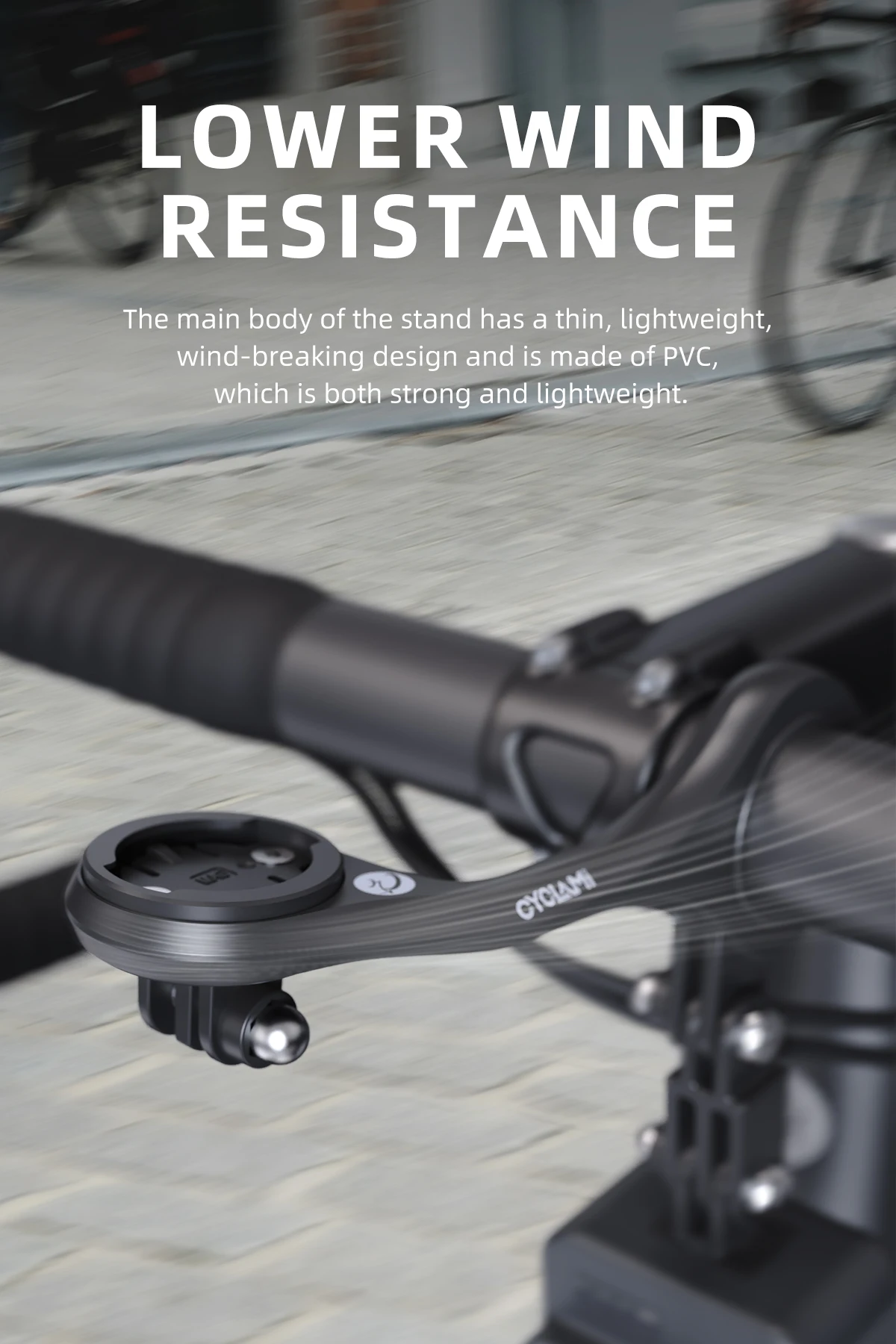CYCLAMI Fahrradcomputerhalterung Gopro Kamerahalterung Scheinwerferhalterung M5 M6 Unterstützung GARMIN XOSS IGPSPORT, M6W Unterstützung Bryton Wahoo – Detail 5