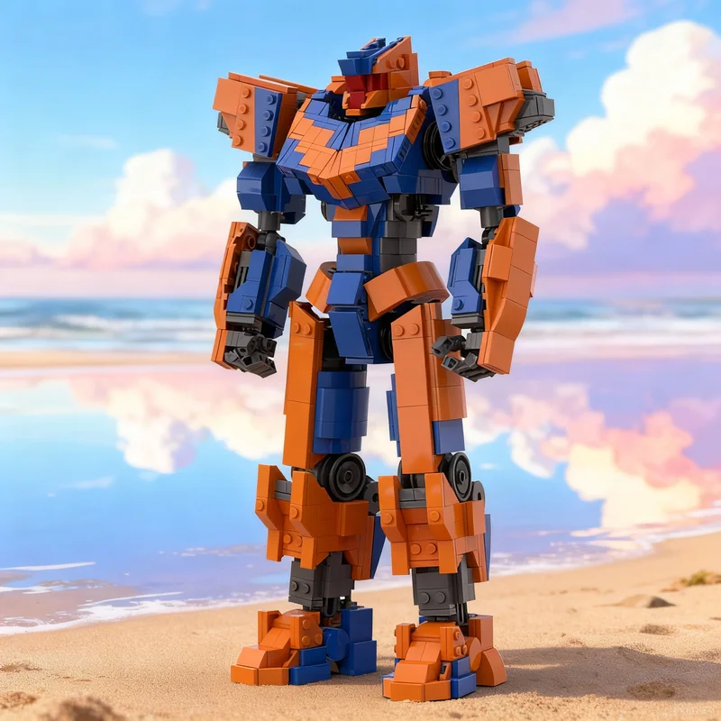 

1233 детали MOC Pacificer Rim Atlas Destroyer: Конструктор для юных строителей – идеальный подарок на Рождество и День рождения, развивающий творческие способности