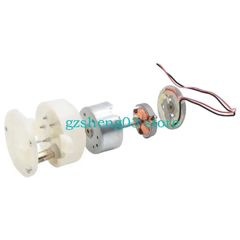 Motor redução engrenagem engrenagem 6V U75C 6V para modelo brinquedo leve estágio DIY fácil usar