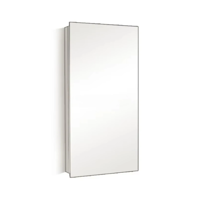 

Modern Waterproof Stainless Steel Bathroom Corner Cabinet Mirror Cabinet Bathroom Furniture A7055