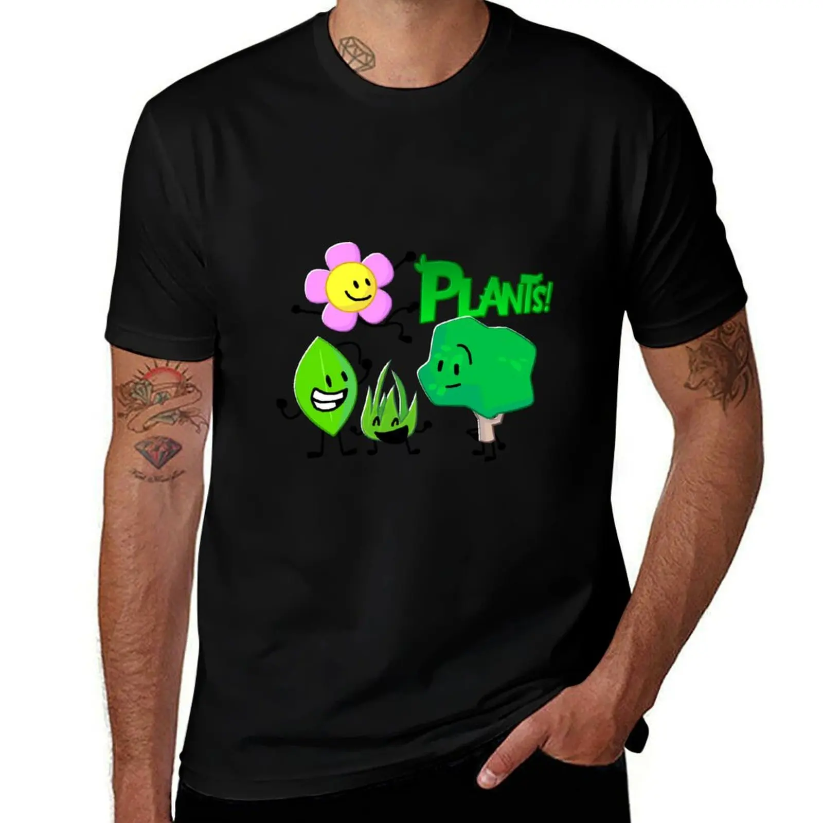 

t T-Shirt designer shirt shirt designer man BFDI Plant t Characters man