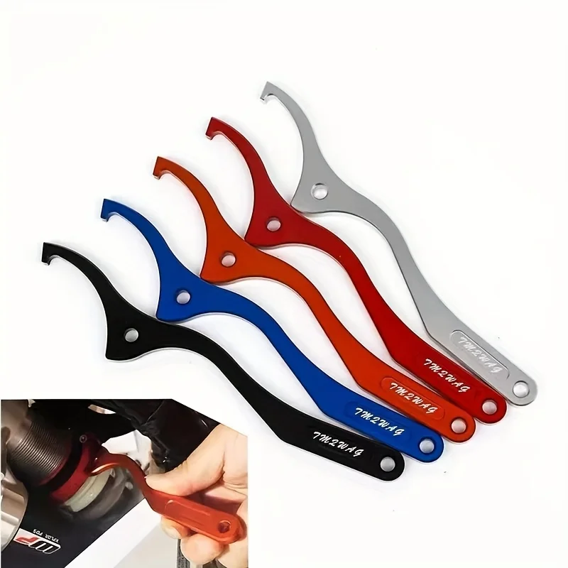 Motorcycle CNC Rear Shock Adjustment Wrench WP Shock Disassembly Tool Suitable for KTM SX XC SXF XCW XCF EXC EXCF