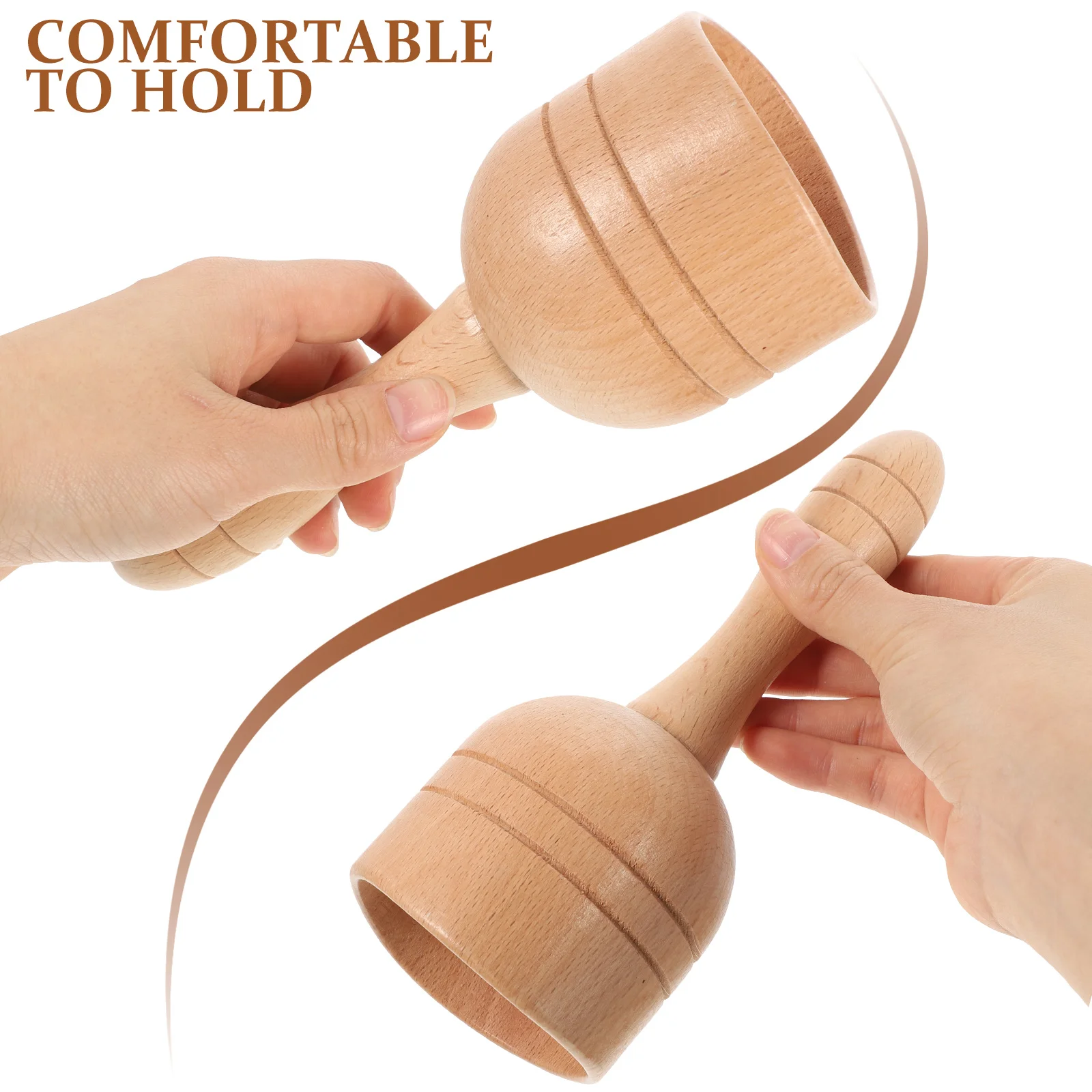 Cup Scraper Wooden Massage Device Massager Scraping Chinese Body Tool Supply Cup-shaped