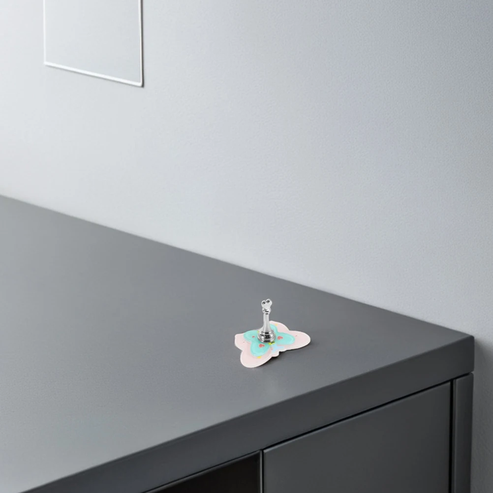 

2Pcs Butterfly Nail St Display Holder Double Layer Acrylic Reusable Salon Painting Patch Nail St s Tips Tool Art