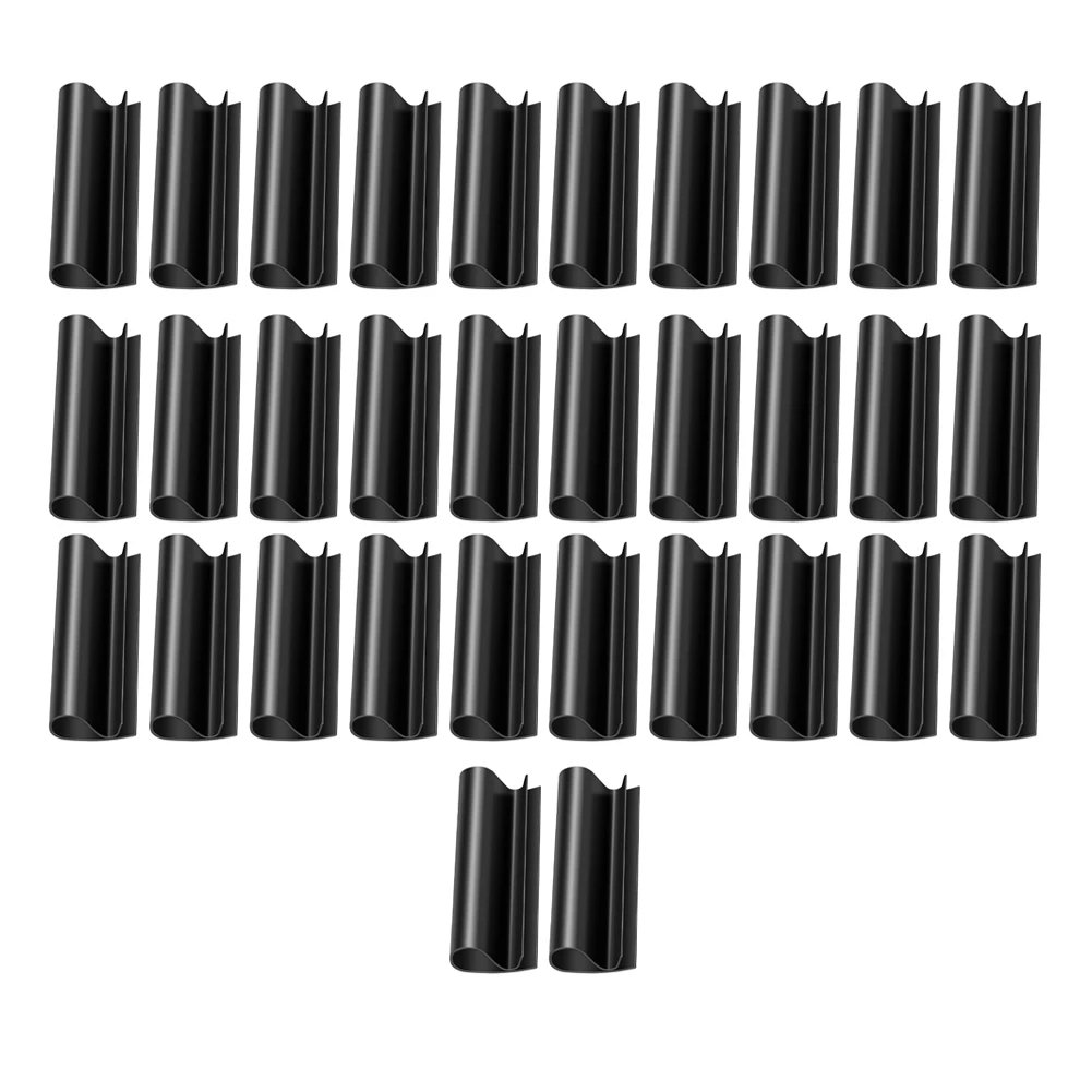 32Pcs Pool Cover Clips For Above Ground Pools 3.15 Inch, Windproof Swimming Pool Cover Clamps For Winter Protection
