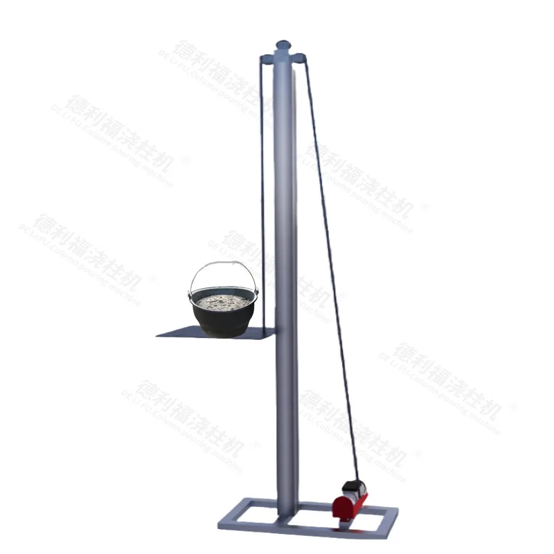 

Automatic lifting cement mortar column pouring machine Electric concrete feeder Automatic column pouring artifact hoist