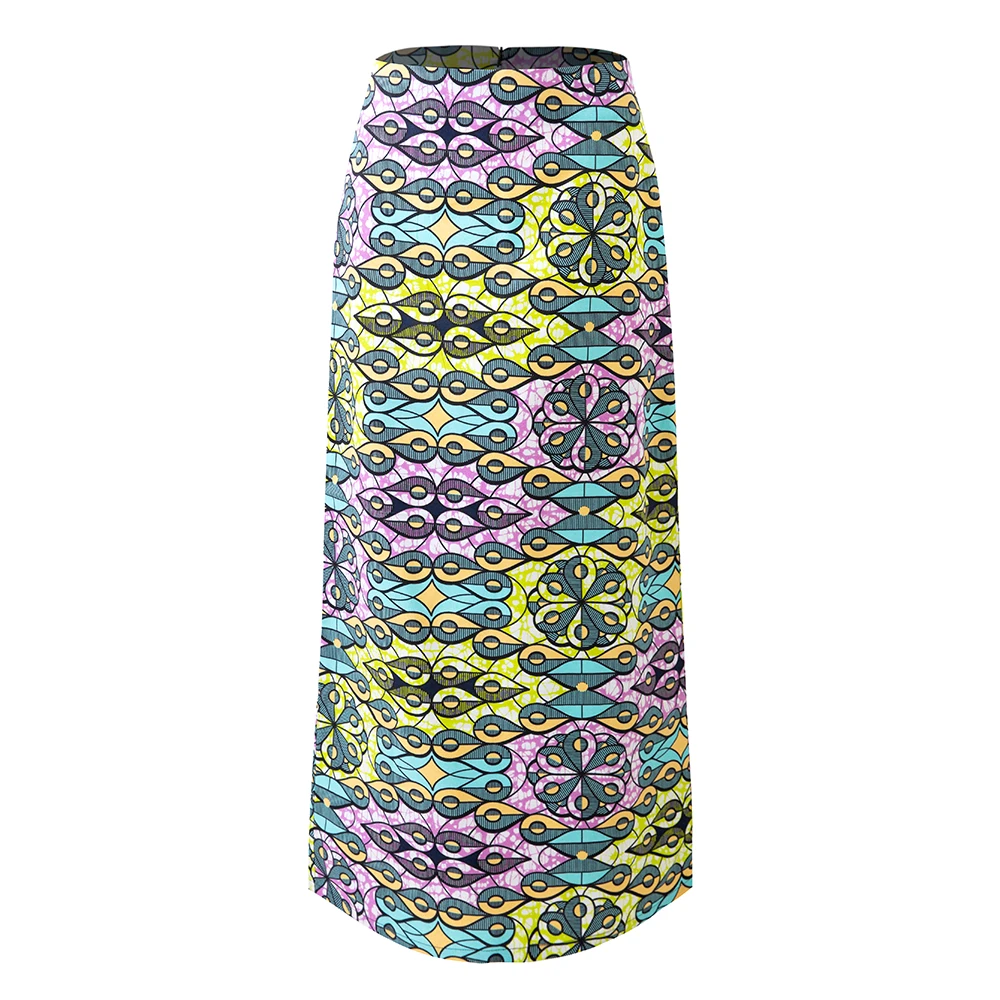 

African clothing For Women long skirt Ankara High Waist Skirt Wedding Ankara Printing Wax Casual Outfits Attire For Women