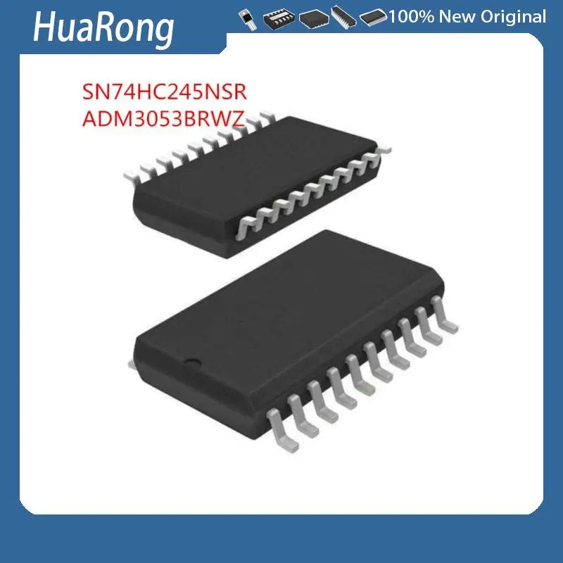 10PCS/LOT        SN74HC245NSR      HC245       ADM3053BRWZ     ADM3054BRWZ        SOP20