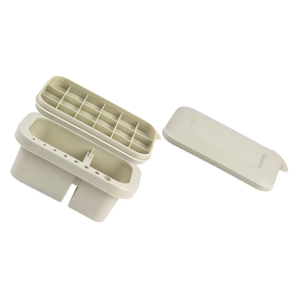 

Plastic 3in1 Brush Plastic Painting Buckets Cleaner Artist Washer Painting Bucket SpaceSaving Pen Holder Color Mixing Tray