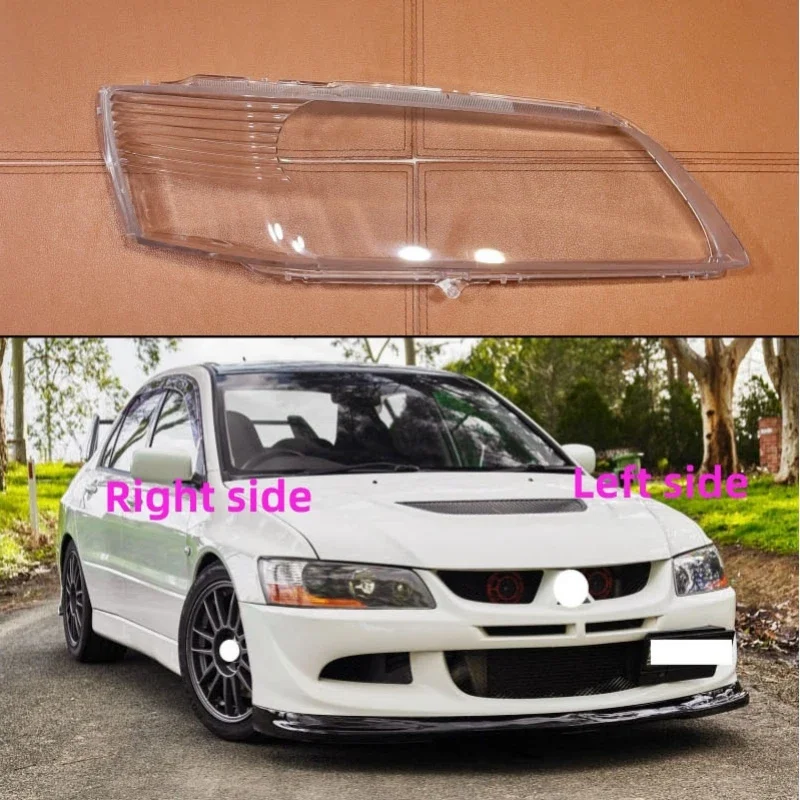 For Mitsubishi Evolution EVO Nine generations 2004 2005 2006 Car Headlight Shell Headlight cover Headlamp Lens Headlight Glass