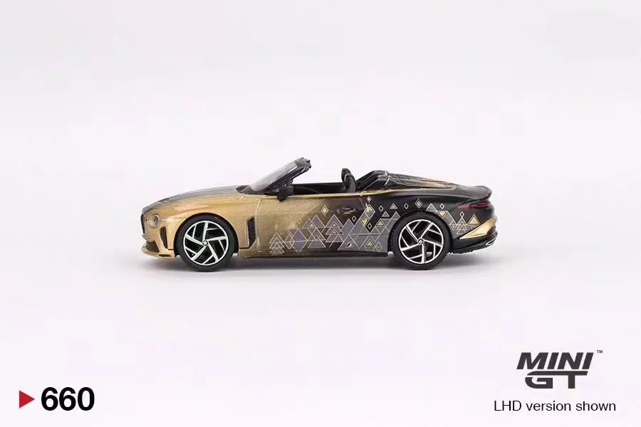 MINIGT 1:64 mulliner bacalar #660 Limited edition Collection die cast alloy car model decoration gift