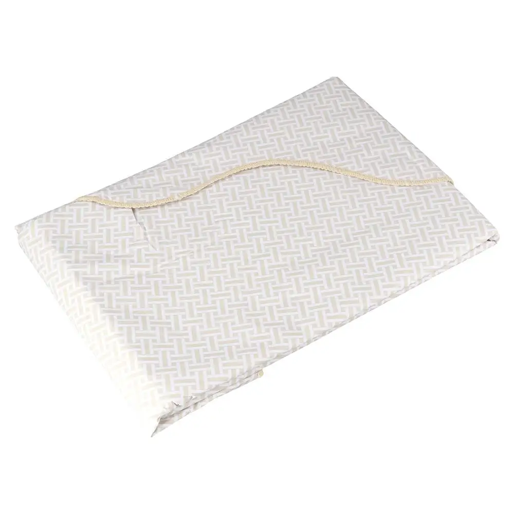 

Flower Style Elegant Oilproof Wipeable Fabric Round Dining Table Table Cloth Kitchen Tablecloth Table Cover Home Decor