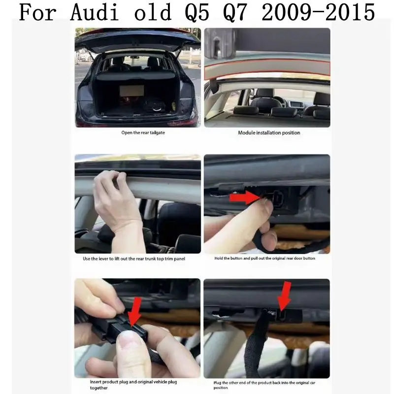 Für audi q5 q7 a5 Schlüssels teuerung Power Liftgate Fernbedienung Schließ system elektrische Kofferraums chloss Modul intelligente Heckklappe Auto – Detail 16