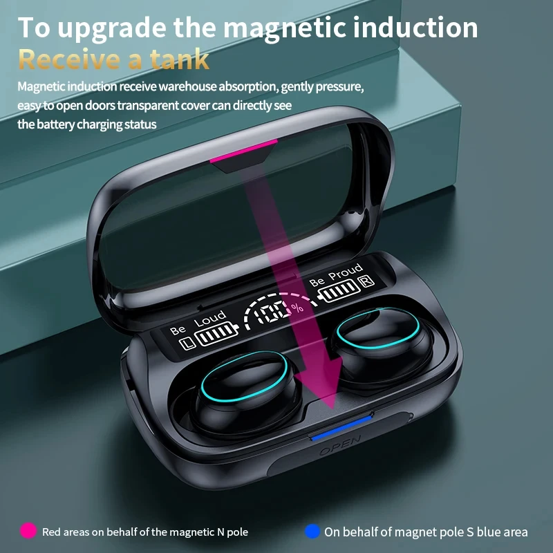 

Ultra Long Endurance Sports Bluetooth Earphones High-Quality G36 Bluetooth-compatible LED Display Wireless Earphones
