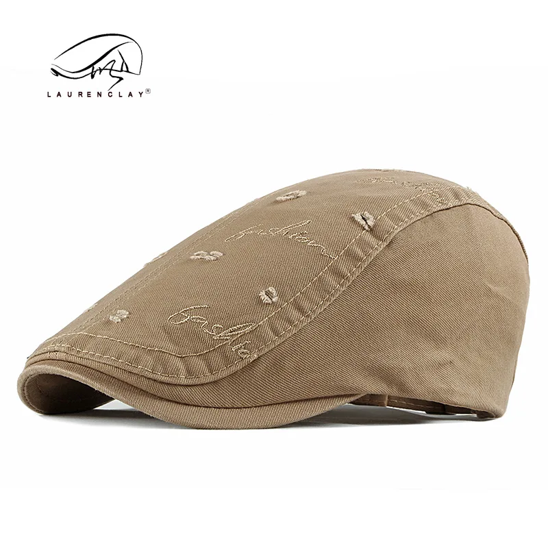 

Korean Style Cotton Men's Beret Spring And Summer Outdoor Leisure Peaked Cap Women's Sun Protection Sun Hat Advance Hats