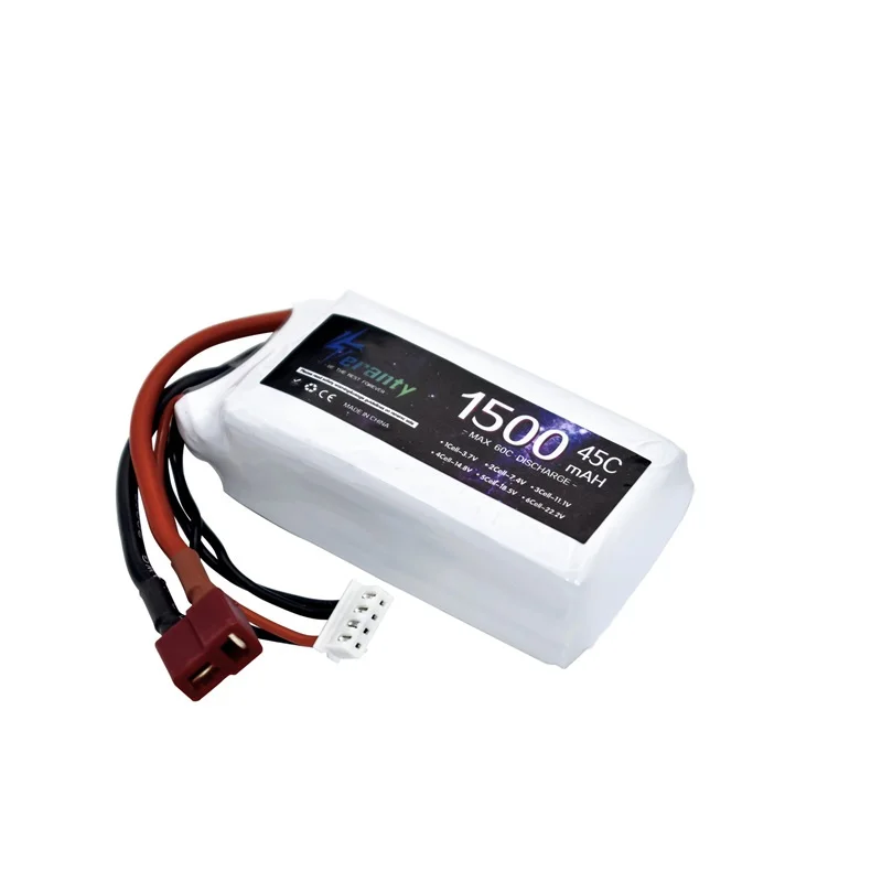 TERANTY 3s 45C 11.1V 1500mah Lipo Battery for RC Car Airplane Boat Quadcopter Spare Parts upgrade 11.1v Drones battery 1Pcs