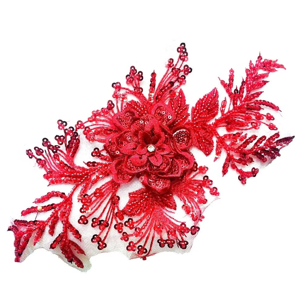 

Цветные аппликации из кружева, цветочные наклейки, тканевые элементы, бисерные аксессуары, украшения для свадебных платьев, вышивка, декоративные элементы