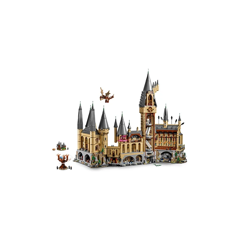 LEGO Harry Potter-71043 Hogwarts Castle toy set, room decoration