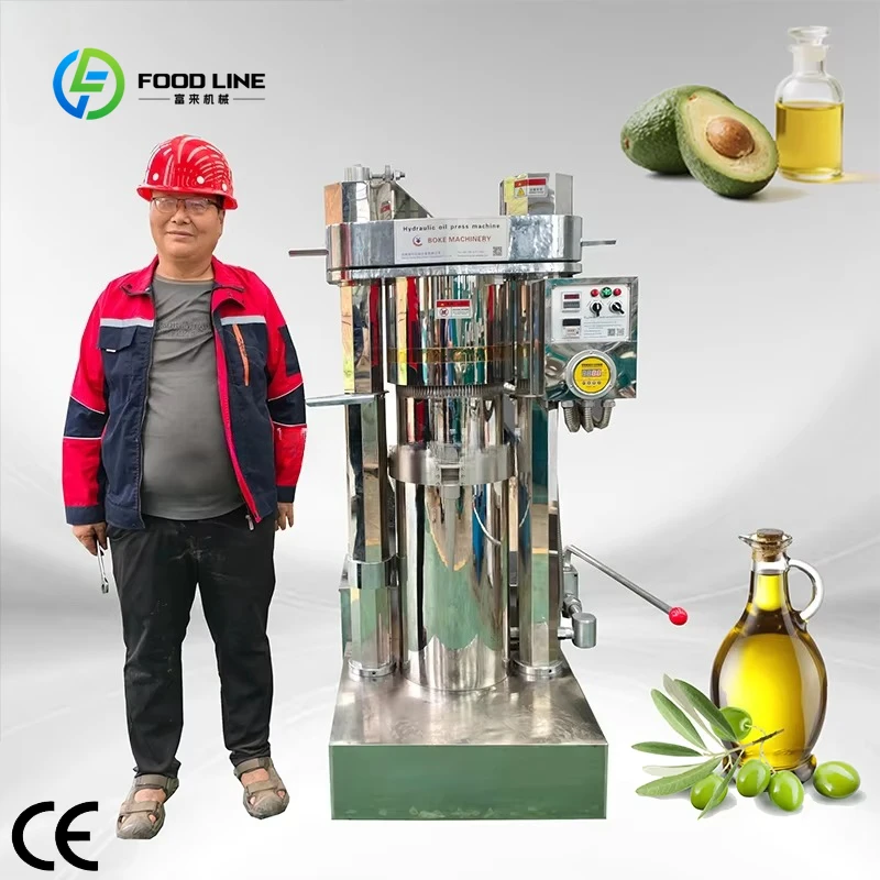 Commercial Sesame Soybean Hydraulic Oil Press, Edible Oil Press Manufacturing Machine, Walnut Oil Press Extractor