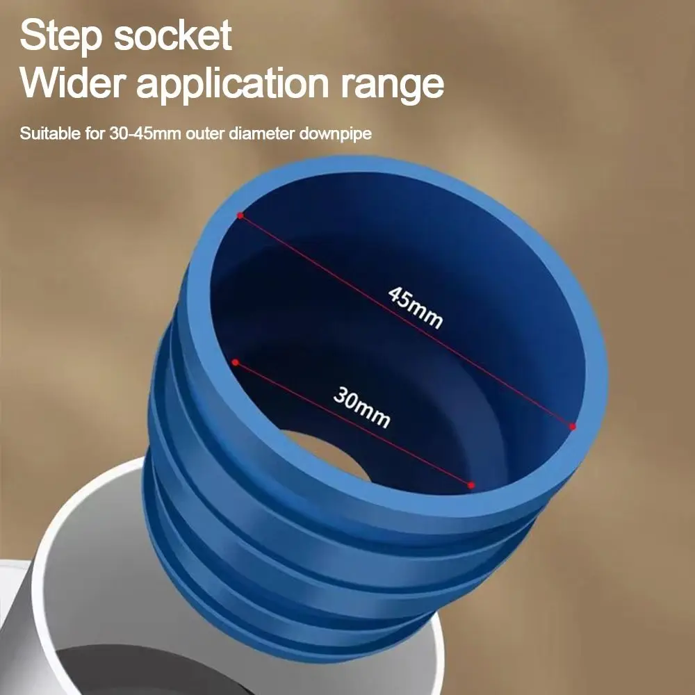 

Адаптер сливной трубы для раковины с защитой от запаха, 5 в 1, многофункциональный разъем для водопроводной трубы для посудомоечной машины, аккуратное уплотнительное кольцо