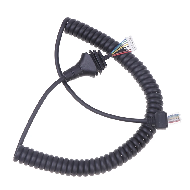 Replacement 8 Pin HM-152 Mic HM152 154 Microphone Cable For IIC-2820H IC2825E IC2200 IC3600 F221 F520 Handheld Ridao Speak