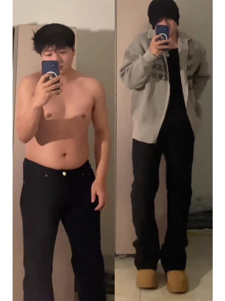 

Мужские джинсы больших размеров, эластичные, в американском стиле, с подкладкой, расклешенные, повседневные, прямые брюки для мужчин