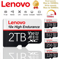 Lenovo 2TB High Speed Memory Card 1TB 512GB 256GB Class 10 Micro TF SD Card 1TB SD Memory Card For Nintendo Switch Phone/Ps4