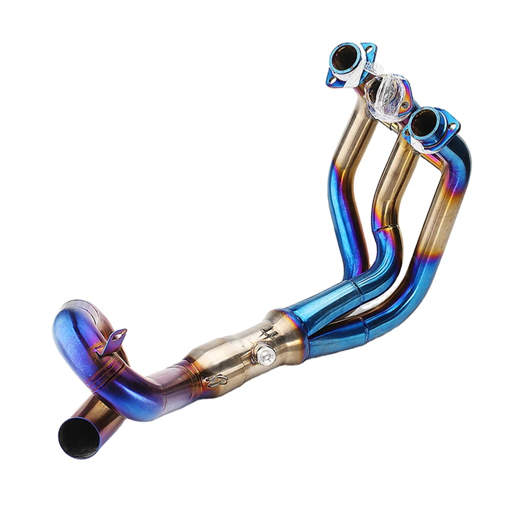 

STLFFor YAMAHAs MT09 FZ09 XSR900 System Escape Slip on 51MM Front Tube Link Pipe Connect Original Full Motorcycle Exhaust System