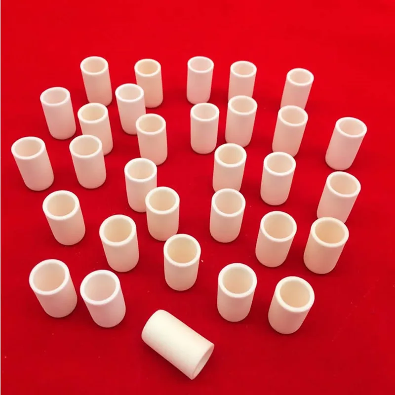 Cylindrical Alumina Crucible 0.5ml 1ml 1.5ml 2ml 3ml 4ml Small Long Alumina Ceramic Crucible Al2O3 99% Purity Smelting Crucible