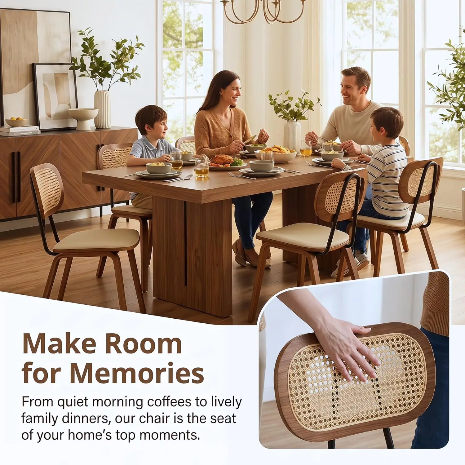 Thumbnail 3 - #25 Low Price Upholstered Dining Chairs Deals