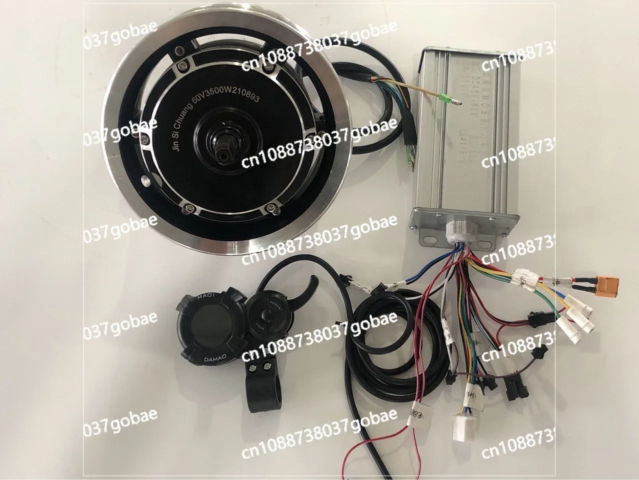 

11-дюймовый сплит-двигатель для скутера, мощный высокоскоростной мотор-концентратор, контроллер высокой мощности, инструмент