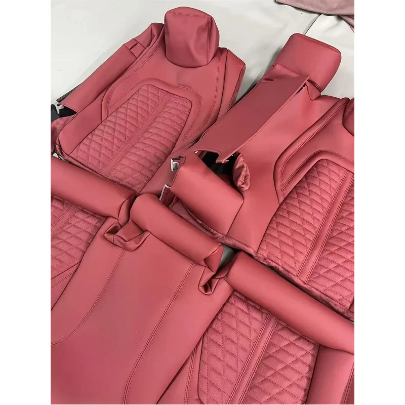 For Maserati lCustom Fit Original Top Quality Leather Sports Style Car Seat Covers Quattroporte Levante 5 Seaters
