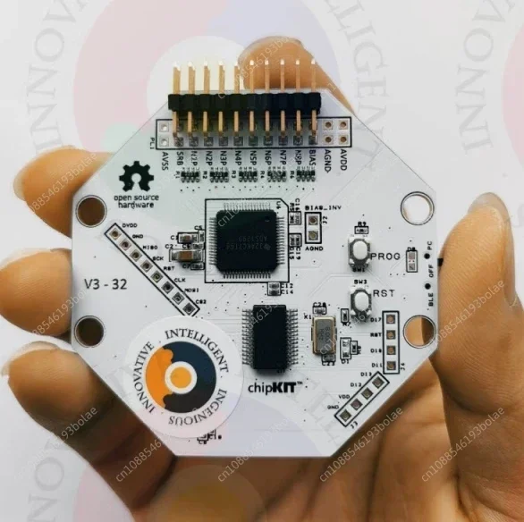 OpenBCI  V3 compatible Open Source Arduino EEG Brain Wave Module -8 or 16 Channels -  Cable Version