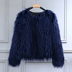 Girls Faux Fur Jacket Elegant Toddler Baby Winter Snowday Thick Warm Coat Girls Winter Clothes Long Sleeve Outwear 2-10 Years